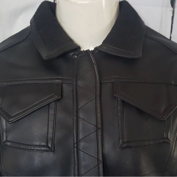 ANCHOR BLUE WOMENS FAUX LEATHER JACKET
Sz. M - Picture 7 of 9